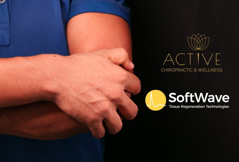 Elbow Pain Relief in Raleigh, NC with SoftWave Therapy at Active Chiropractic & Wellness
